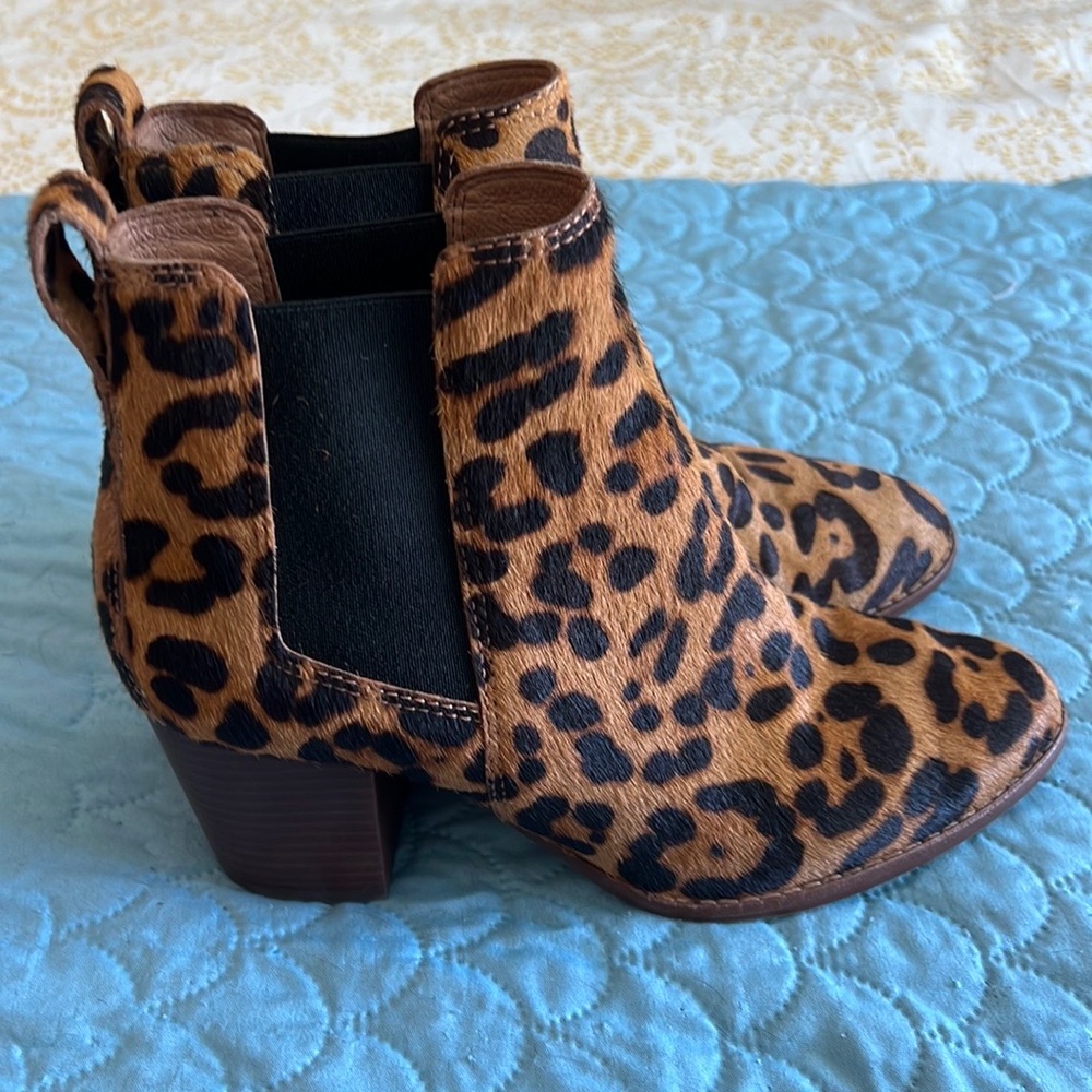 Madewell Cheetah Print Boots